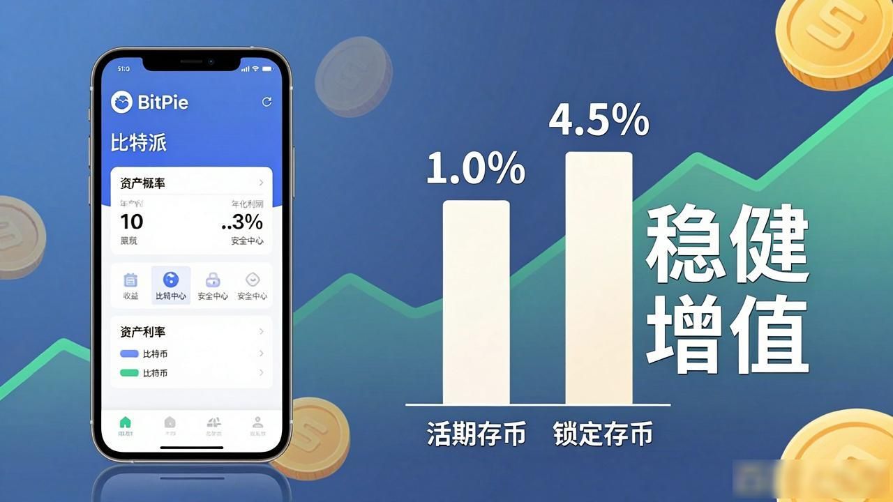 比特派钱包活期理财池_如何在比特派钱包中增加资产收益？_比特派钱包资产配置