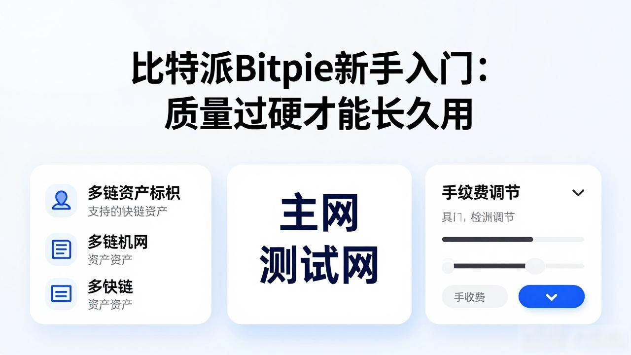比特派Bitpie新手入门：质量过硬才能长久用