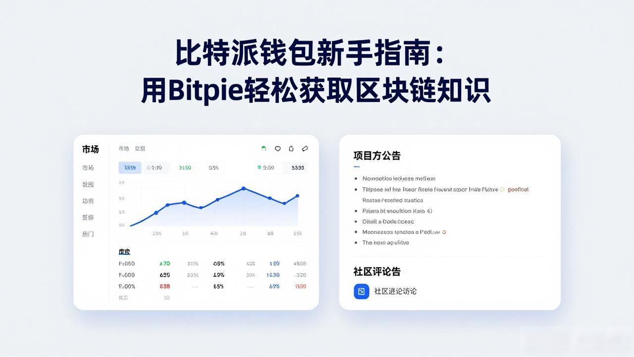 比特派钱包新手指南：用Bitpie轻松获取区块链知识