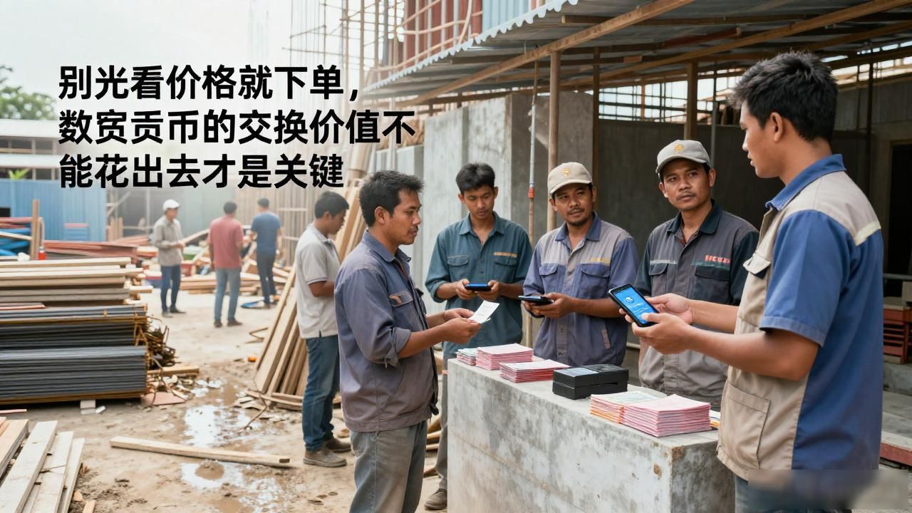 别光看价格就下单，数字货币的交换价值能不能花出去才是关键