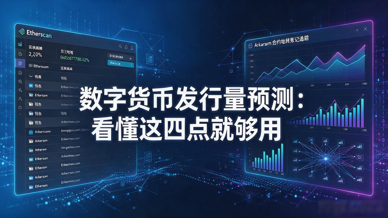 数字货币发行量预测：看懂这四点就够用