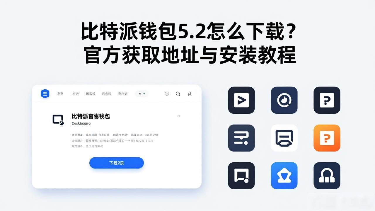 比特派钱包5.2怎么下载？官方获取地址与安装教程