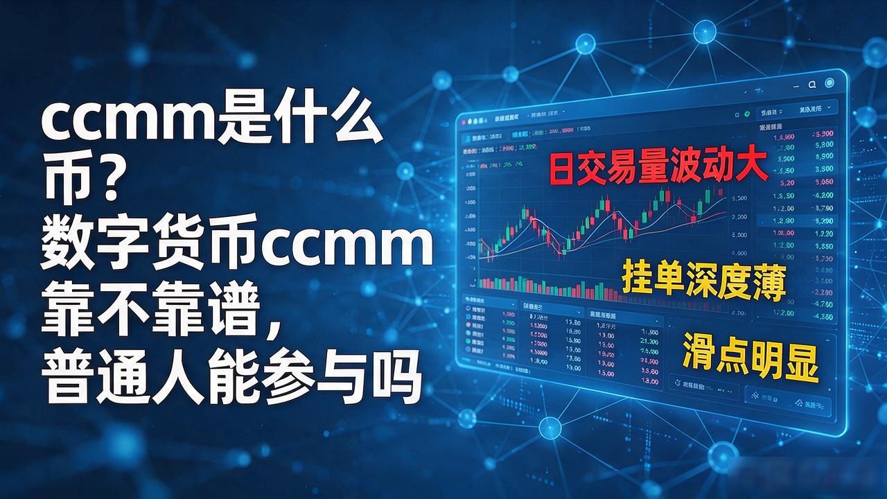 ccmm是什么币？数字货币ccmm靠不靠谱，普通人能参与吗