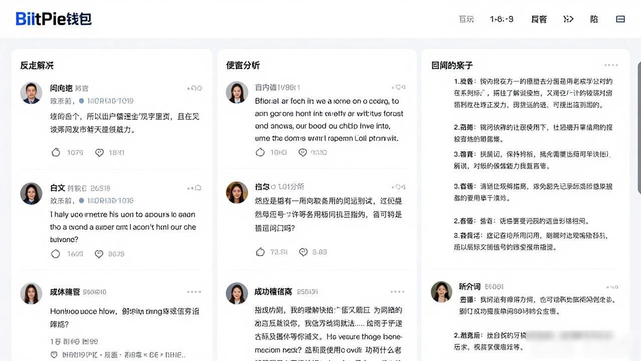BitPie钱包社区支持怎么样？真实用户反馈来了