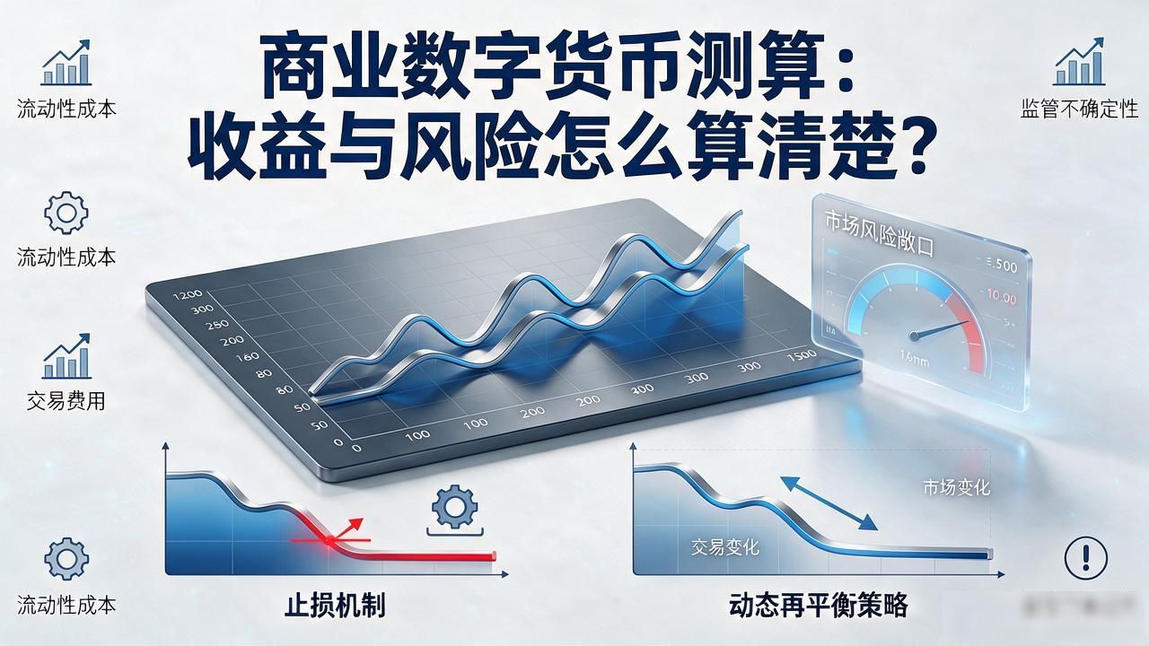 商业数字货币测算：收益与风险怎么算清楚？