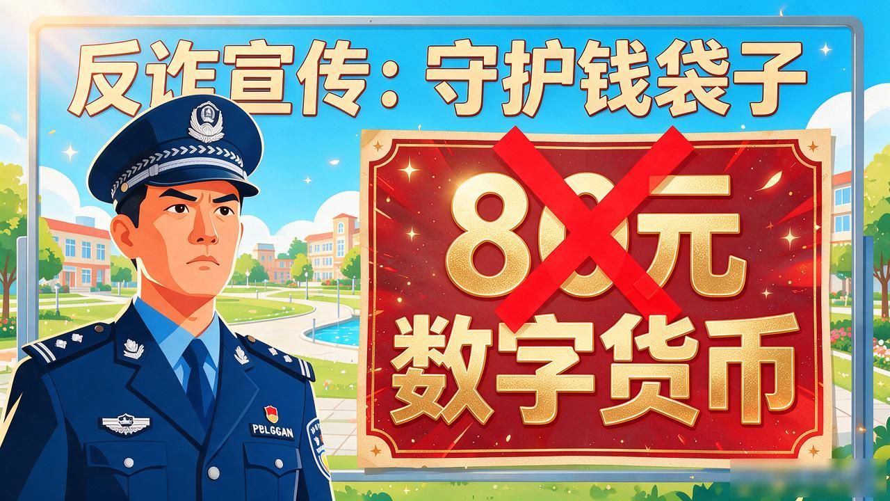 花80块买"数字货币"还说能升值？我干反诈的，劝你捂紧钱包