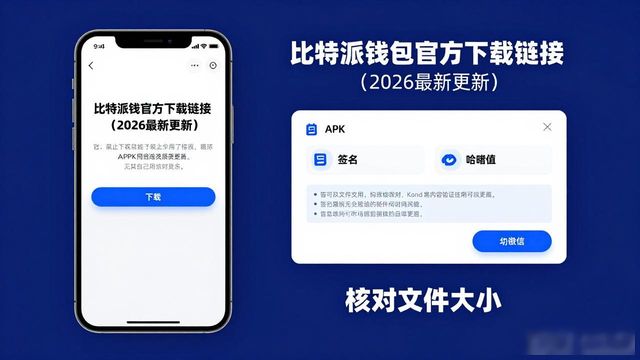 比特派钱包官方下载链接（2026最新更新）