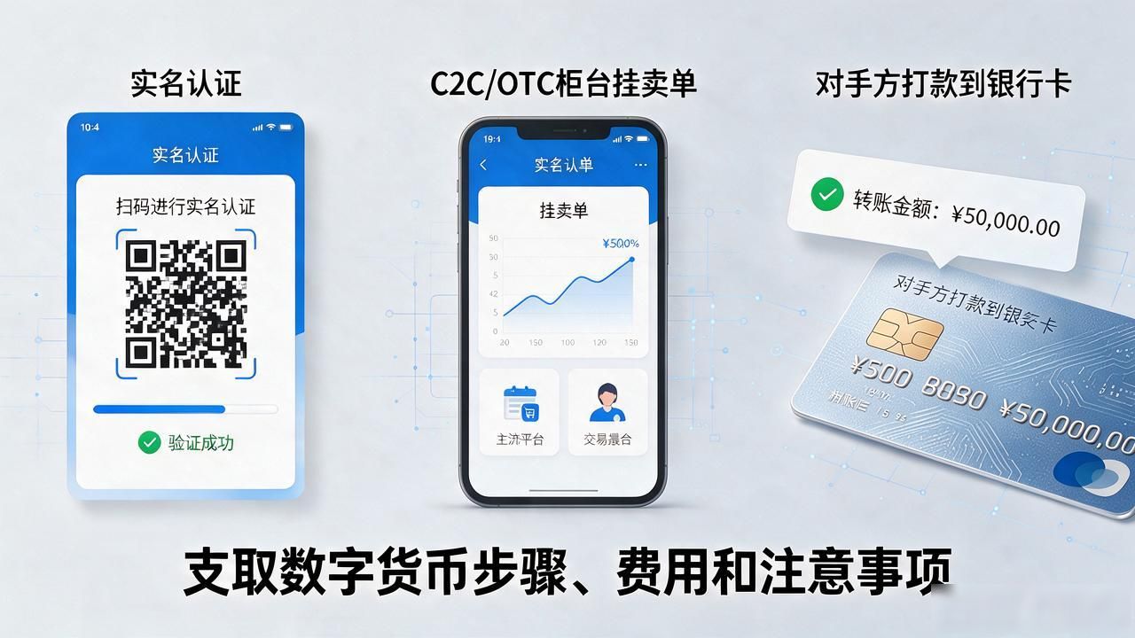 怎么支付支取数字货币？步骤、费用和容易踩的坑都帮你理好了