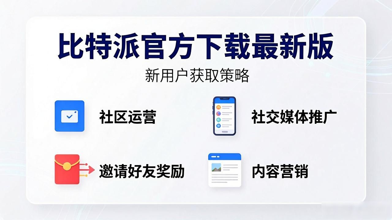 比特派官方下载最新版，新用户这样来