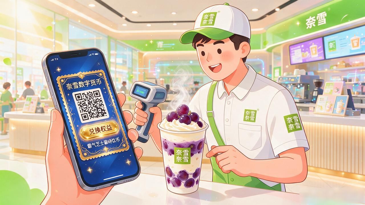 奈雪数字货币怎么使用？购买、领取、兑换权益全流程避坑指南