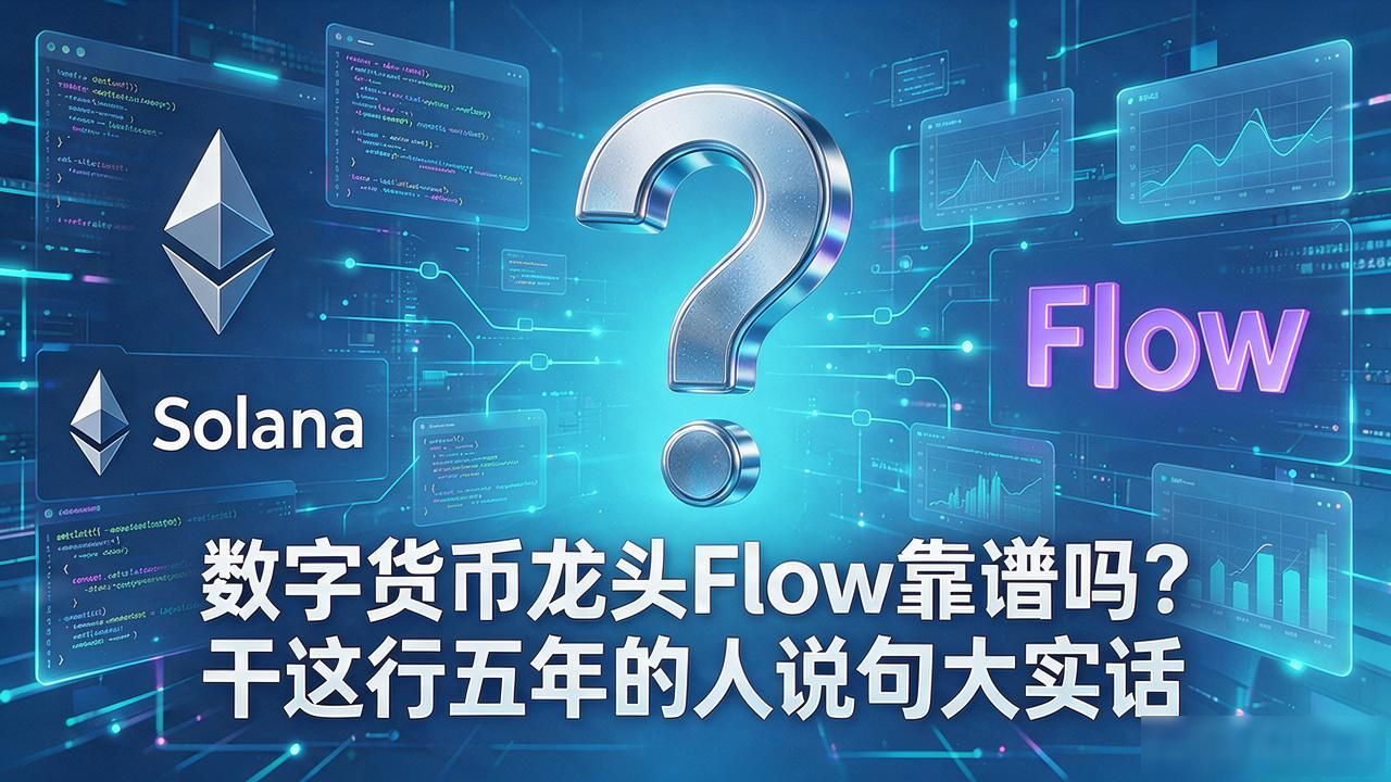 数字货币龙头Flow靠谱吗？干这行五年的人说句大实话