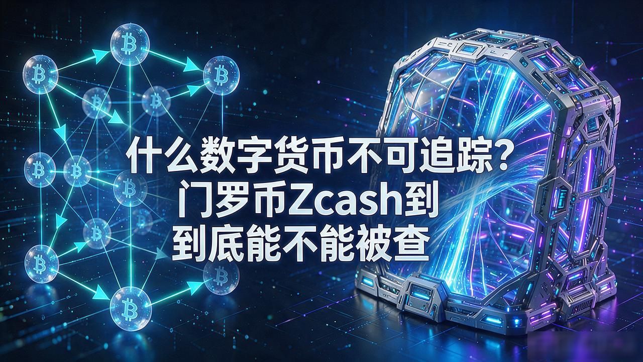 什么数字货币不可追踪？门罗币Zcash到底能不能被查