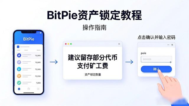 BitPie钱包资产锁定教程，三步搞定