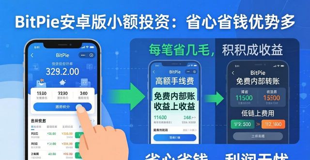 安卓小额贷款_使用 BitPie 安卓版进行小额投资的优势_小额软件
