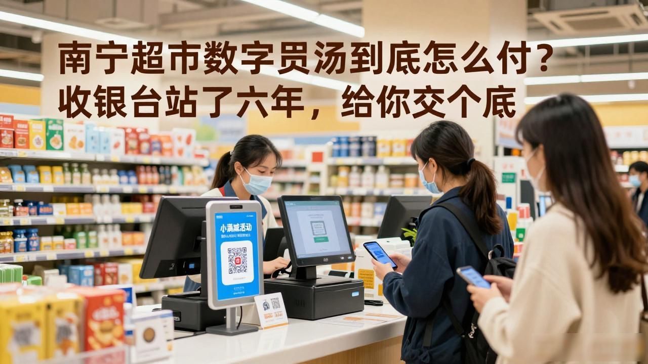 南宁超市数字货币_超市收银数字人民币应用_南宁青秀区数字人民币支付