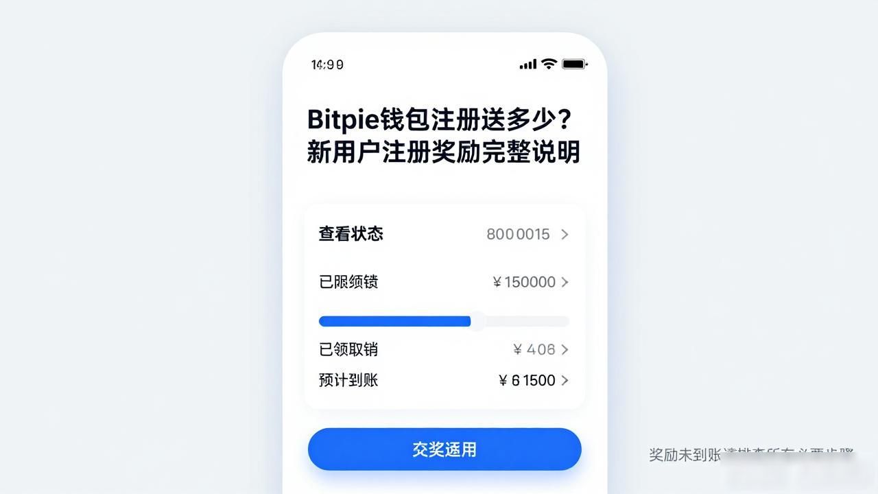 Bitpie钱包注册送多少？新用户注册奖励完整说明