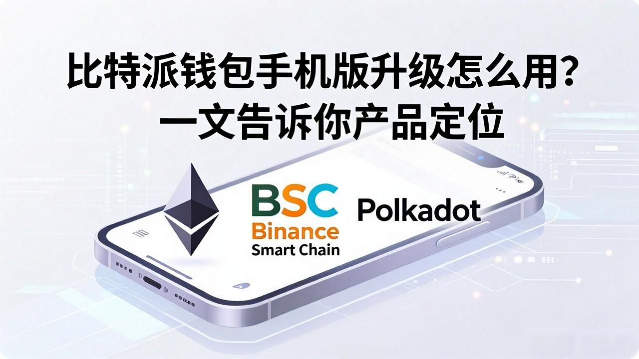 比特派钱包手机版升级怎么用？一文告诉你产品定位