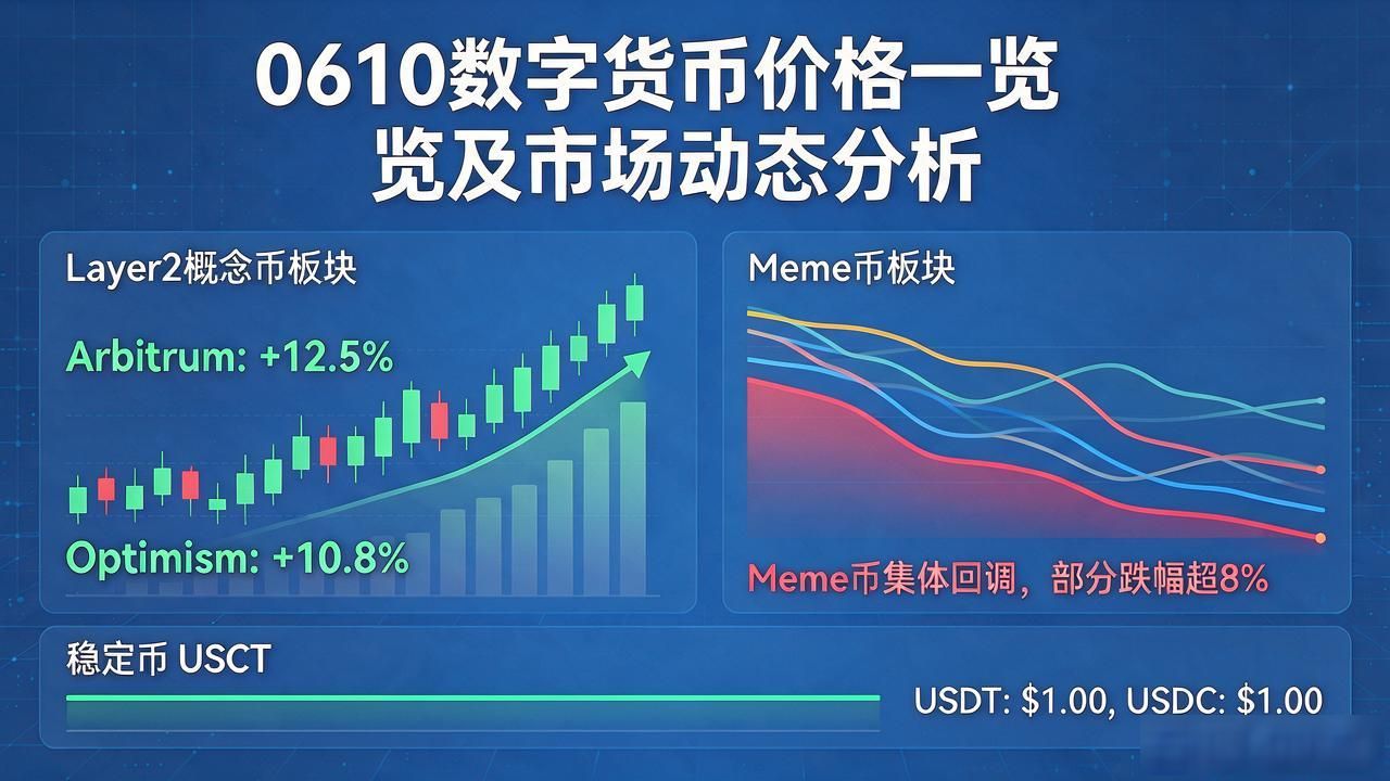 0610数字货币价格一览及市场动态分析