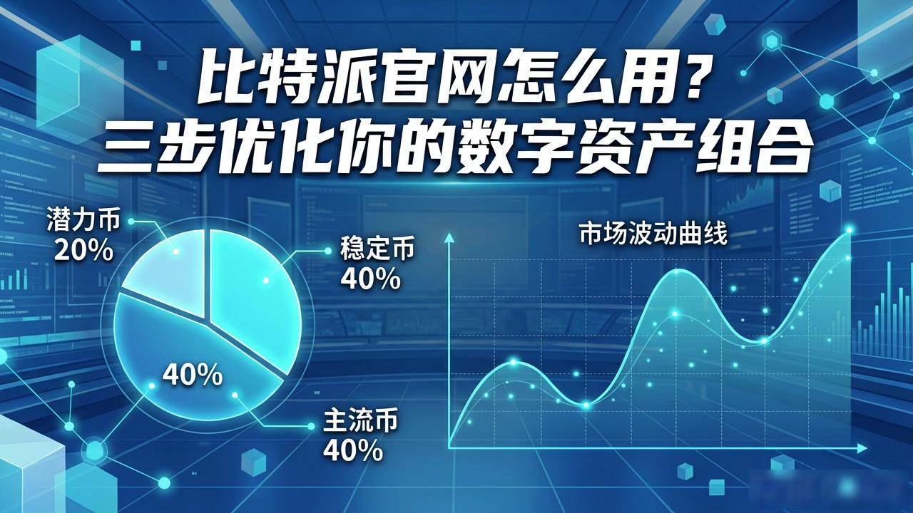 比特派官网怎么用？三步优化你的数字资产组合