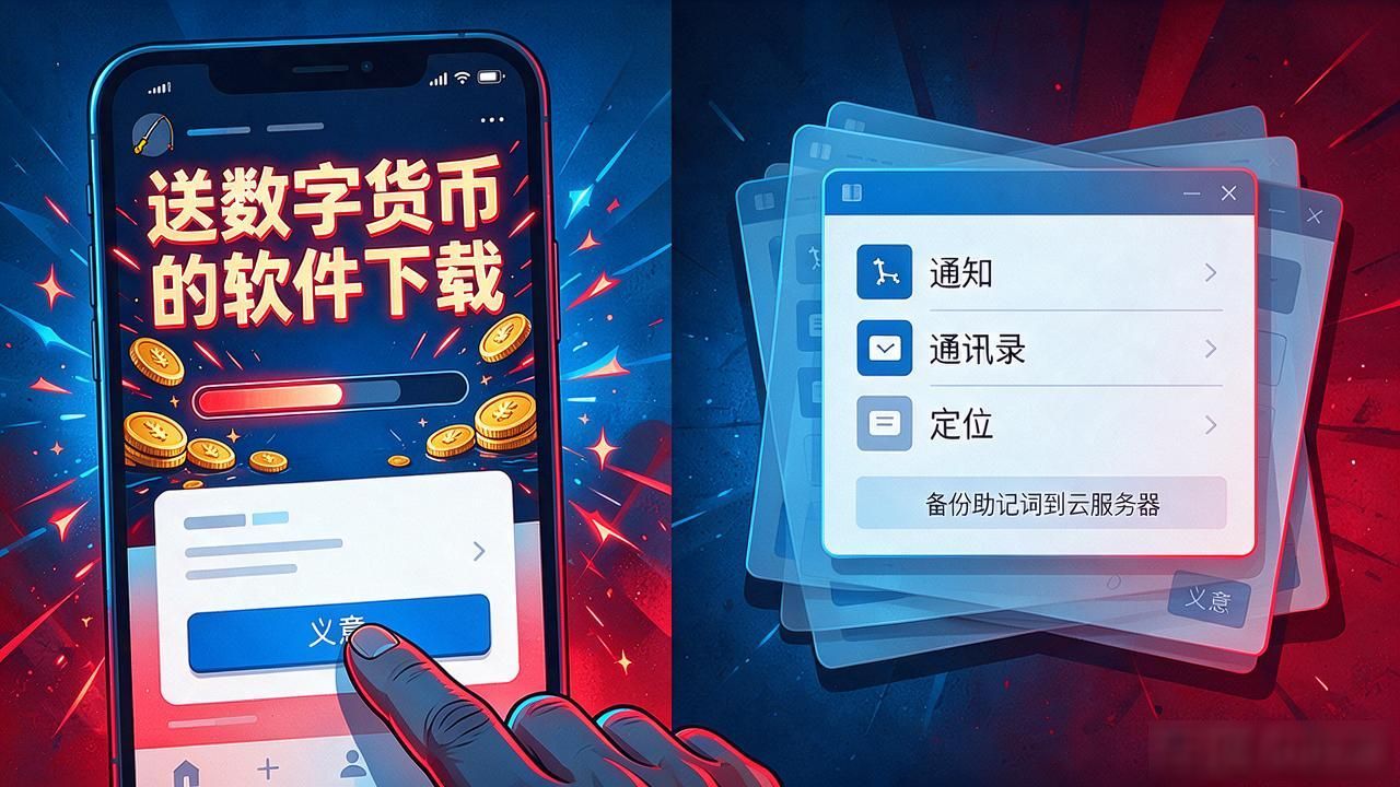数字货币软件下载风险_送数字货币的软件下载_免费领币App骗局