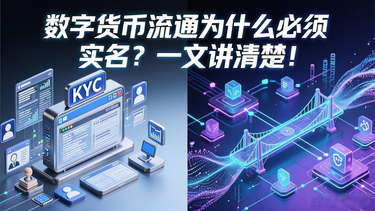 数字货币流通为什么必须实名？一文讲清楚！