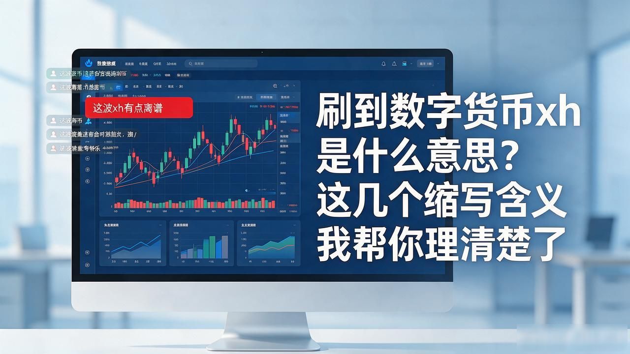 刷到数字货币xh是什么意思？这几个缩写含义我帮你理清楚了