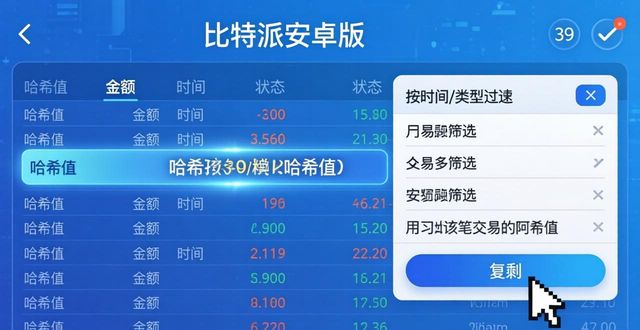比特派怎么删除交易记录_比特派安卓app下载_如何在比特派安卓版下载中查看交易记录？