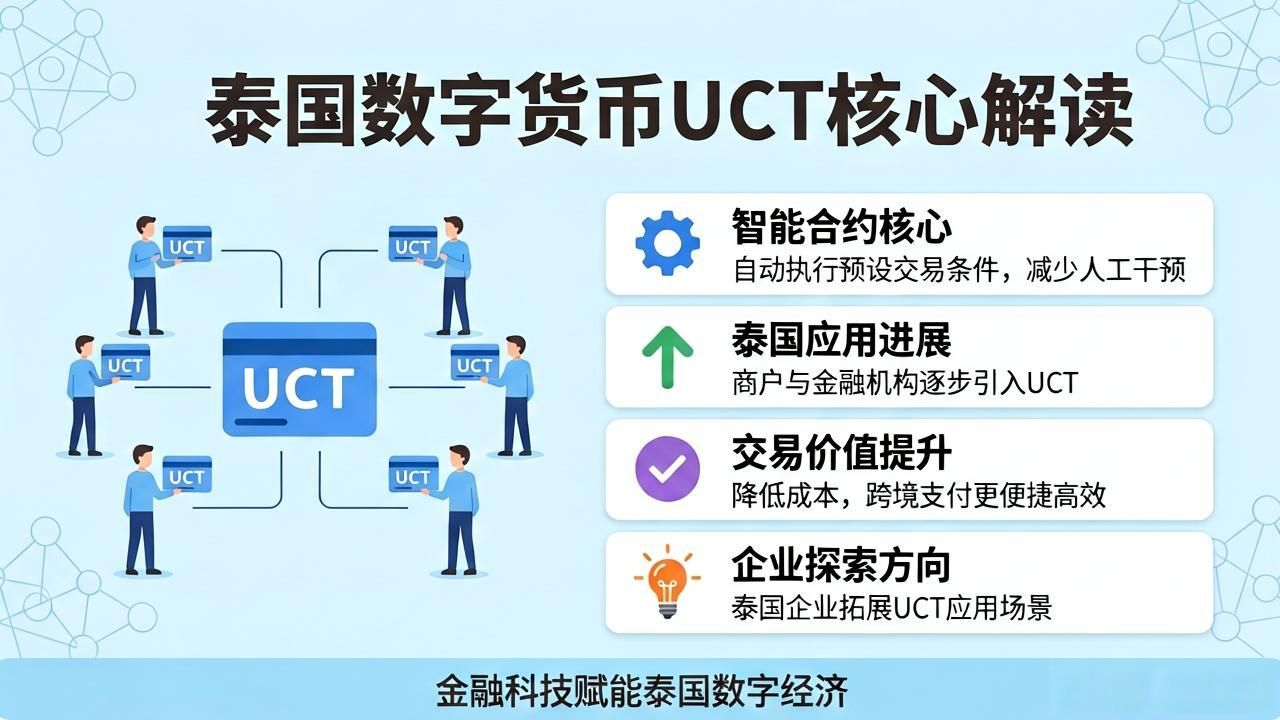 泰国数字货币UCT核心组成解读