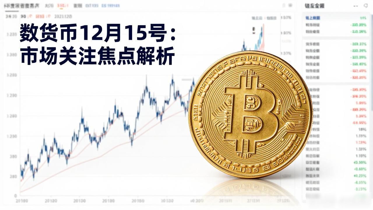 数字货币12月15号：市场关注焦点解析