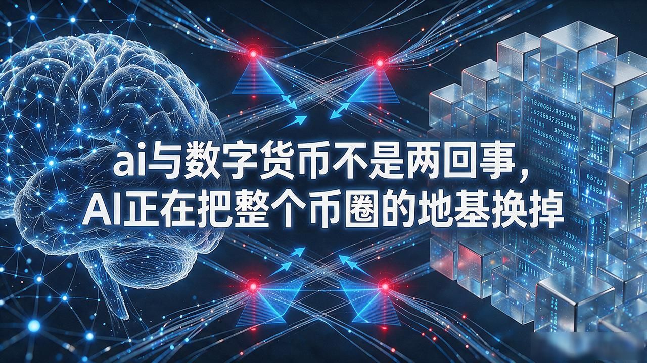 ai与数字货币不是两回事，AI正在把整个币圈的地基换掉