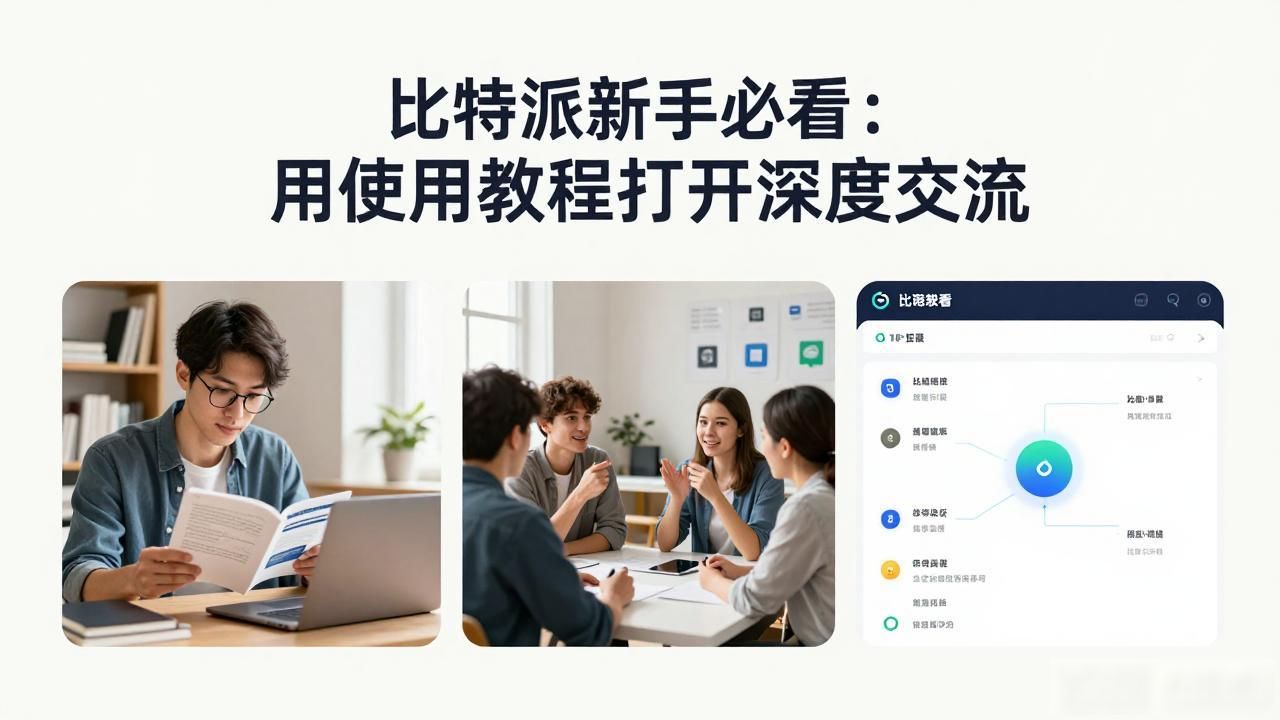 比特派新手必看：用使用教程打开深度交流