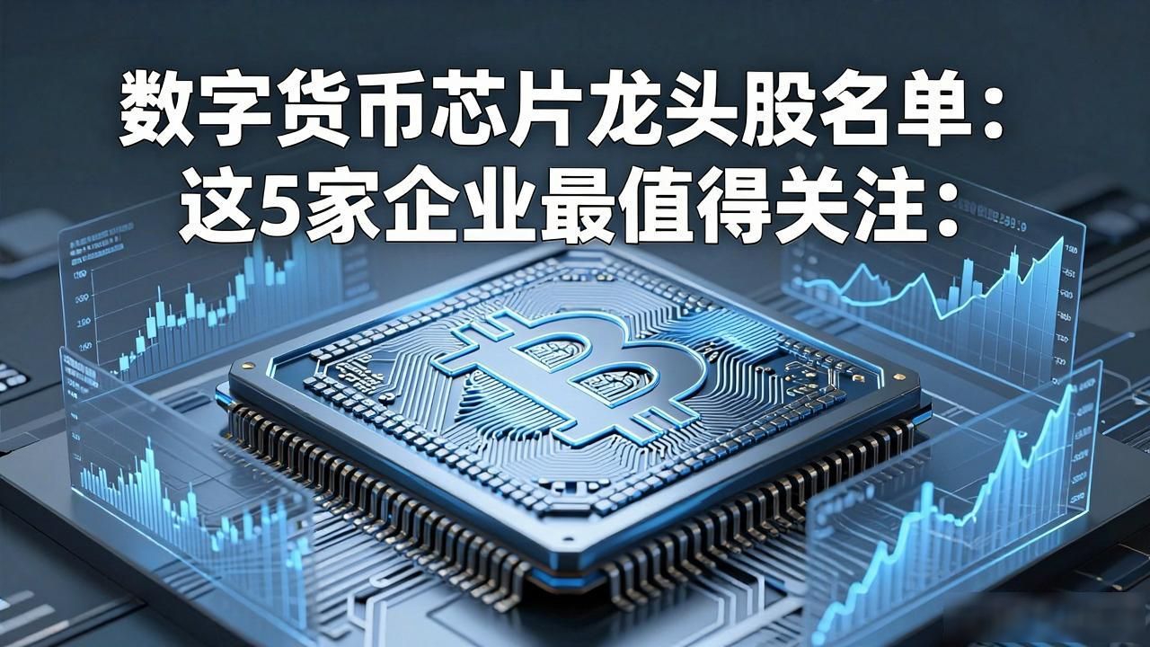 数字货币芯片龙头股名单：这5家企业最值得关注