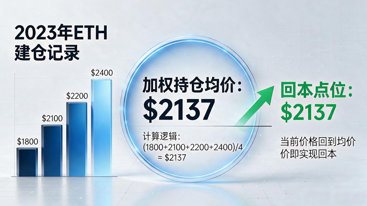 数字货币持仓均价怎么算才准？90%的人第一步就搞错了