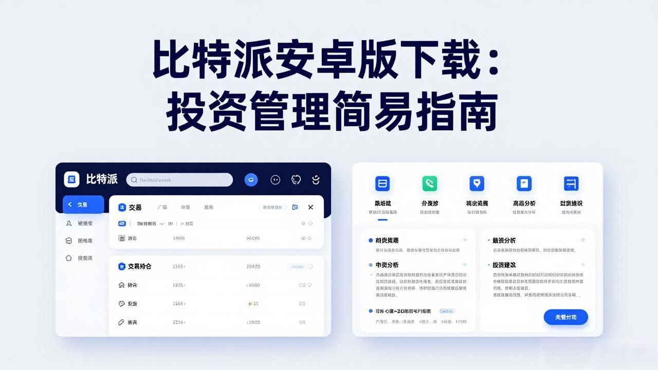 比特派安卓版下载：投资管理简易指南