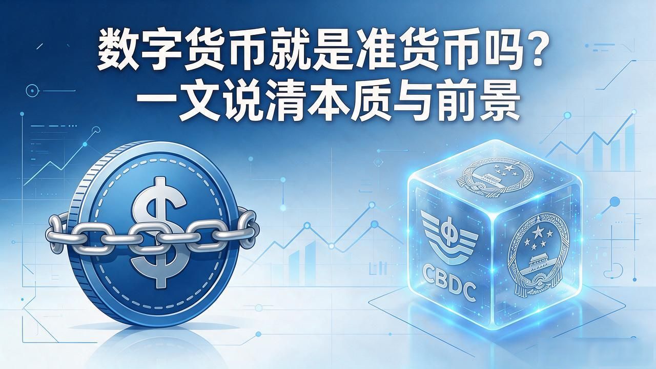 数字货币就是准货币吗？一文说清本质与前景