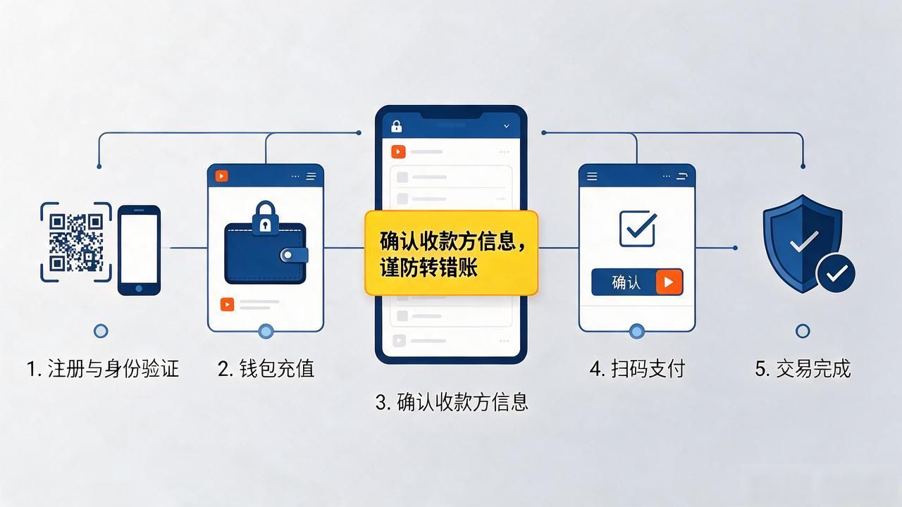 数字货币怎么花？5步搞定日常支付