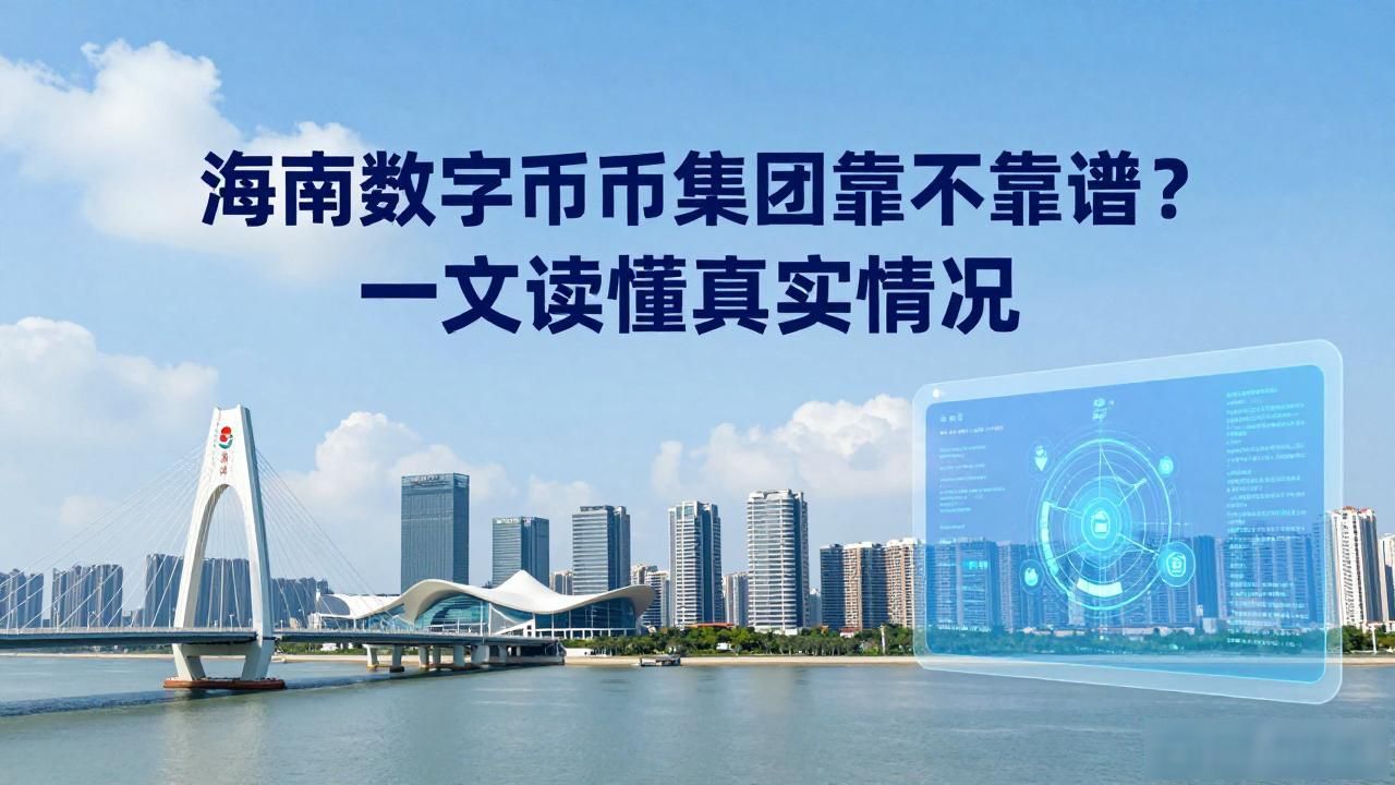 海南数字货币集团靠不靠谱？一文读懂真实情况