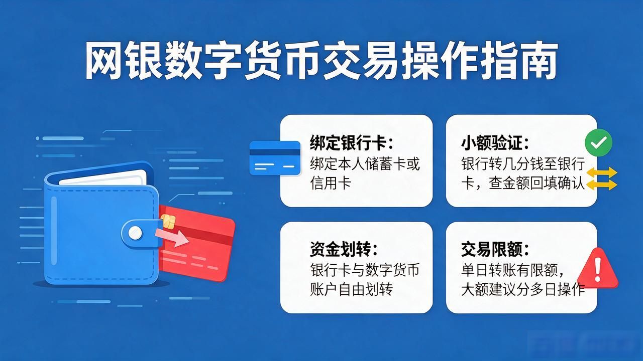 网银数字货币开户流程_绑卡资金划转限额_网银数字货币交易