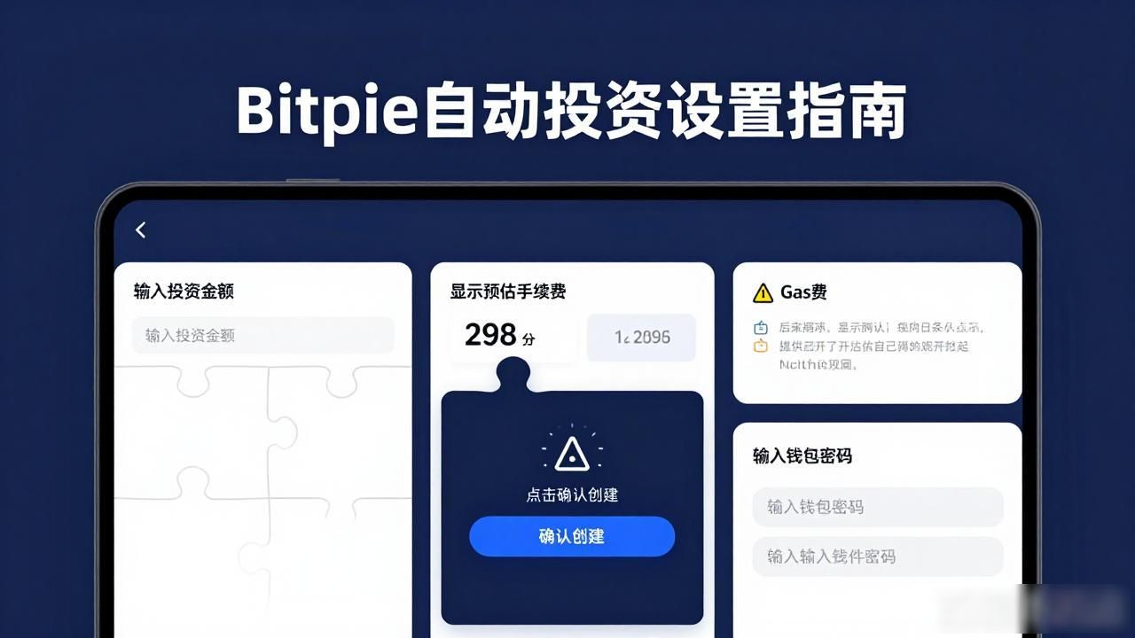 Bitpie自动投资设置指南