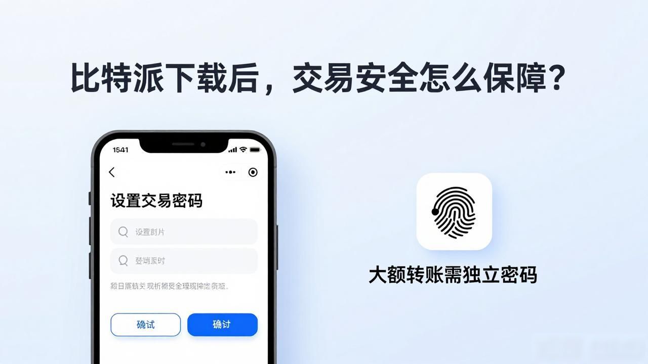 比特派下载后，交易安全怎么保障？