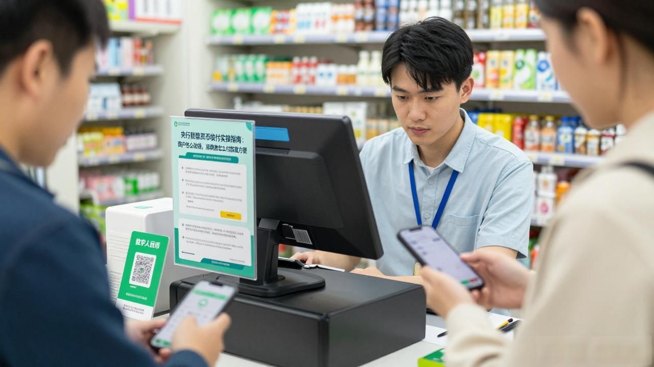 央行数字货币收付实操指南：商户怎么收钱，消费者怎么付款最方便
