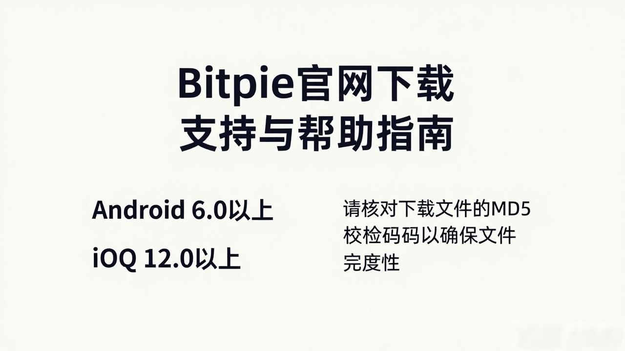 Bitpie官网下载 支持与帮助指南