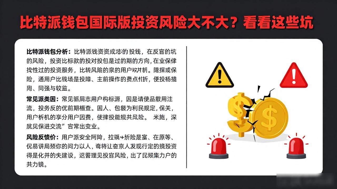 比特派钱包国际版投资风险大不大？看看这些坑